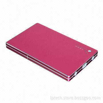 20,000mAh High-capacity Portable Power Bank for Digital Electronic Products, 194 x 120 x 15mm Size